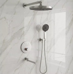Devit D117134011211BN Flow, brushed nickel - купити в інтернет-магазині Техностар