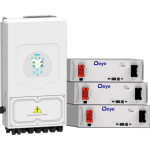 Deye SUN-10K-SG04LP3-EU-3DE15.36K-LFP 10kW 15.36kWh 3BAT LiFePO4 6000 циклів - купити в інтернет-магазині Техностар