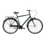 Dorozhnik ST 28 COMFORT MALE Velosteel рама-22 темно-зелений 2024 крила, крило пер., крило зад., підніжка, дзвоник OPS-D-28-376 - купити в інтернет-магазині Техностар