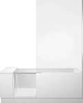Duravit SHOWER+BATH Ванна з душовою шторкою праворуч 170x75 см White Matt (700455000000000) - купити в інтернет-магазині Техностар