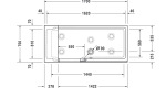 Duravit SHOWER+BATH Ванна з душовою шторкою праворуч 170x75 см White Matt (700455000000000) - купити в інтернет-магазині Техностар