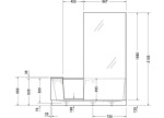 Duravit SHOWER+BATH Ванна з душовою шторкою праворуч 170x75 см White Matt (700455000000000) - купити в інтернет-магазині Техностар