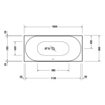 Duravit D-NEO 180x80 DUO(700476000000000) - купити в інтернет-магазині Техностар
