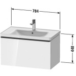 Duravit D-Neo DE42550DB180000 - купити в інтернет-магазині Техностар