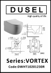Dusel VORTEX  DWHT10201230R - купити в інтернет-магазині Техностар