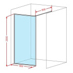 Dusel WL172G Gold 900*2000 172093 - купити в інтернет-магазині Техностар