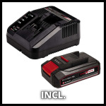 Einhell GE-GS 18/150 Li - Solo + зарядний пристрій і акумулятор 18V 2,5 Ah (3408290K) - купити в інтернет-магазині Техностар