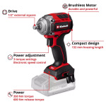 Einhell Professional TP-CW 18/350-C Li BL - Solo (4510055) - купити в інтернет-магазині Техностар