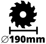 Einhell TE-CS 18/190 Li-Solo 4331210 - купити в інтернет-магазині Техностар