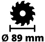 Einhell TE-CS 18/89 Li - Solo (4331100) - купити в інтернет-магазині Техностар