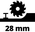 Einhell TE-CS 18/89 Li - Solo (4331100) - купити в інтернет-магазині Техностар