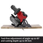 Einhell TP-CS 18/165 Li BL - Solo (4331225)  - купити в інтернет-магазині Техностар