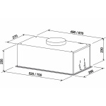 Eleyus GEMINI 800 LED 52 BL - купити в інтернет-магазині Техностар