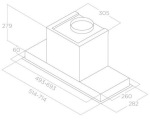 Elica HIDDEN 2.0 BL MAT/A/72 - купити в інтернет-магазині Техностар