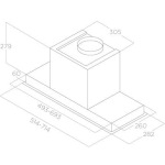 Elica HIDDEN ADVANCE BL MAT/A/52 - купити в інтернет-магазині Техностар