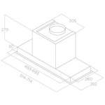 Elica HIDDEN ADVANCE BL MAT/A/72 - купити в інтернет-магазині Техностар