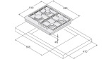Fabiano  FHG 1244 VGH White Glass 8111.406.1030 - купити в інтернет-магазині Техностар