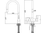 Fabiano  FKM 3118P SS Inox 8231.401.1015 - купити в інтернет-магазині Техностар