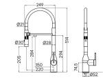 Fabiano  FKM 3129 Black Steel 8231.403.1929 - купити в інтернет-магазині Техностар