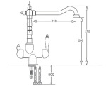 Fabiano  FKM 318 Chrome 8231.402.0261 - купити в інтернет-магазині Техностар