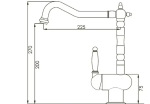 Fabiano  FKM 37 Chrome 8232.402.0262 - купити в інтернет-магазині Техностар