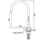 Fabiano  FKM 50 SS Titanium 8232.401.0087 - купити в інтернет-магазині Техностар