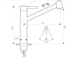 Fabiano  FKM 66P Inox 8232.403.0884 - купити в інтернет-магазині Техностар