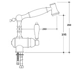 Fabiano  FKM 67P SS Inox Antique 8232.403.0753 - купити в інтернет-магазині Техностар