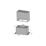 Fabiano  Tecna 520 White glass  8104.410.1147 - купити в інтернет-магазині Техностар