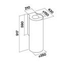 Falmec POLAR EVO 35 Gold (800) (CPON90.E11P2#EUC490F) - купити в інтернет-магазині Техностар