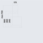 Falmec VIRGOLA No-Drop Touch 90 BLACK 800 - купити в інтернет-магазині Техностар