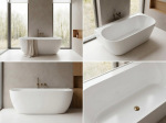 Fancy Marble Maddalena колір білий матовий 91175103 - купити в інтернет-магазині Техностар