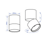 Feron AL107 14Вт 4000K білий - купити в інтернет-магазині Техностар