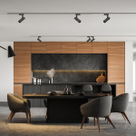 Feron AL140 20Вт 4000K чорний - купити в інтернет-магазині Техностар