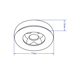 Feron AL520 7Вт 4000K білий - купити в інтернет-магазині Техностар
