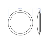 Feron AL6040 ART 72Вт - купити в інтернет-магазині Техностар