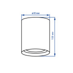Feron ML302-A під лампу чорний - купити в інтернет-магазині Техностар