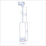 Feron ML328-TR під лампу на підвісі чорний - купити в інтернет-магазині Техностар