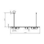 Feron ML375 під лампу на підвісі чорний - купити в інтернет-магазині Техностар