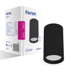 Feron Накладний світильник Feron ML301 під лампу чорний - купити в інтернет-магазині Техностар