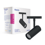 Feron Світлодіодний магнітний трековий світильник Feron MGN303 10Вт 4000K чорний - купити в інтернет-магазині Техностар