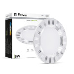 Feron Світлодіодний світильник Feron AL779 5Вт 4000K срібло - купити в інтернет-магазині Техностар