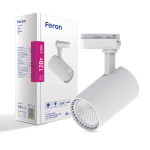 Feron Світлодіодний трековий світильник Feron AL102 12Вт 2700K білий - купити в інтернет-магазині Техностар