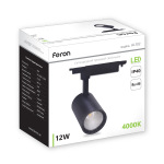 Feron Світлодіодний трековий світильник Feron AL102 12Вт 2700K білий - купити в інтернет-магазині Техностар