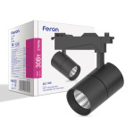 Feron Світлодіодний трековий світильник Feron AL103 30Вт 2700K чорний - купити в інтернет-магазині Техностар