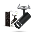 Feron Світлодіодний вбудований світильник Feron AL196 10Вт 4000K чорний - купити в інтернет-магазині Техностар