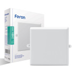 Feron Світлодіодний вбудований світильник Feron AL706 24Вт 4000K білий - купити в інтернет-магазині Техностар
