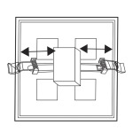 Feron Світлодіодний вбудований світильник Feron AL706 24Вт 4000K білий - купити в інтернет-магазині Техностар