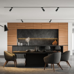 Feron Трековий світильник Feron ML335 під лампу чорний - купити в інтернет-магазині Техностар