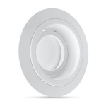 Feron Вбудований поворотний світильник Feron DL8340 під лампу білий - купити в інтернет-магазині Техностар